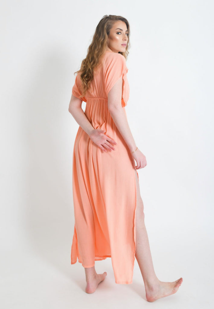 Karina Maxi Dress | Coral
