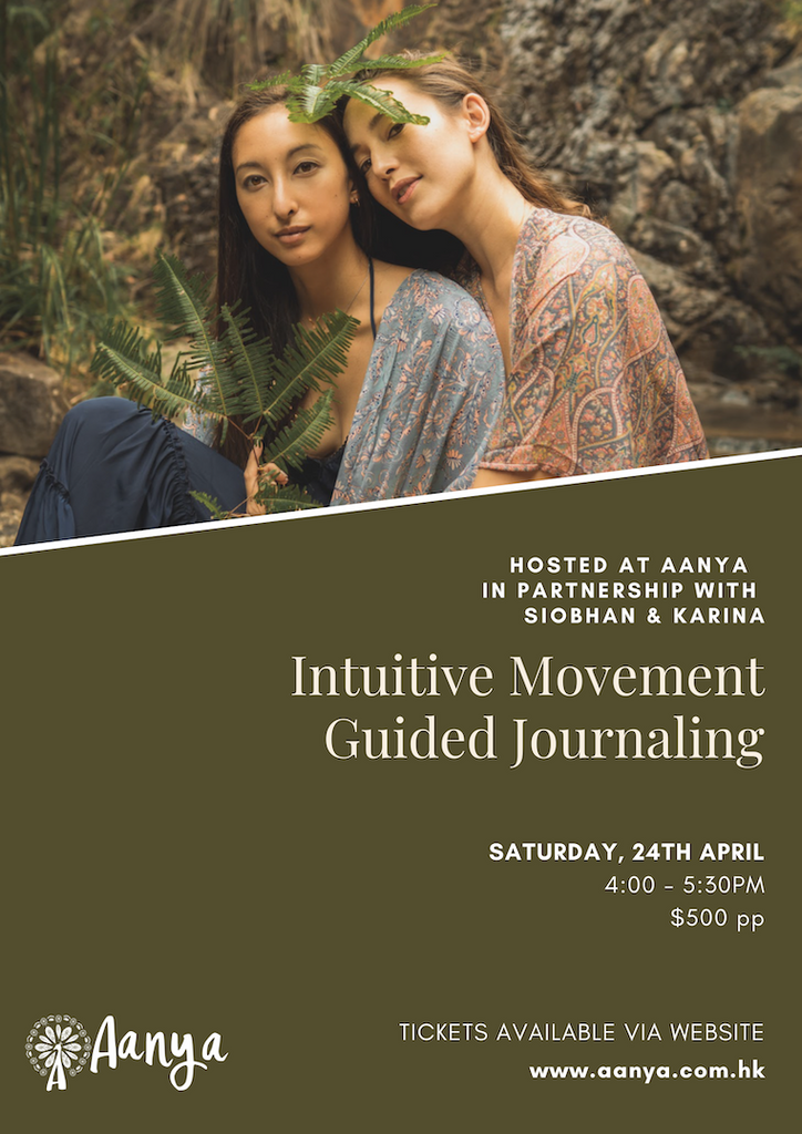 Intuitive Movement Guided Journaling Workshop